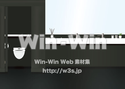 トイレのCG・イラスト素材 W-026404