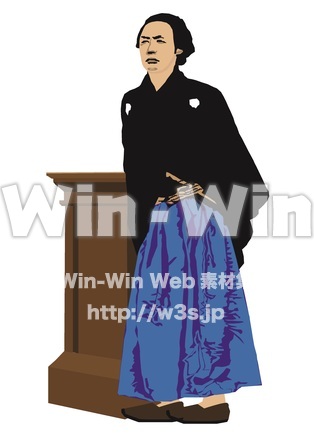 坂本龍馬のCG・イラスト素材 W-028023