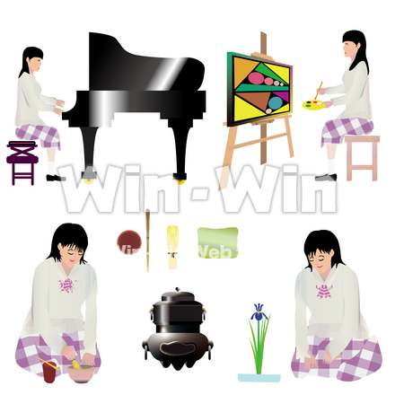 文化部のCG・イラスト素材 W-029105