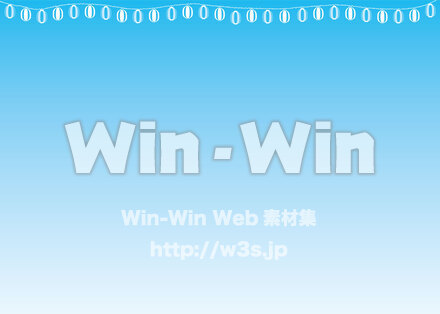 ちょうちん＋背景のCG・イラスト素材 W-029382