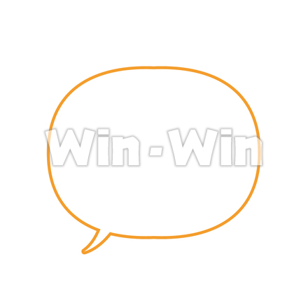 吹き出しのCG・イラスト素材 W-028146