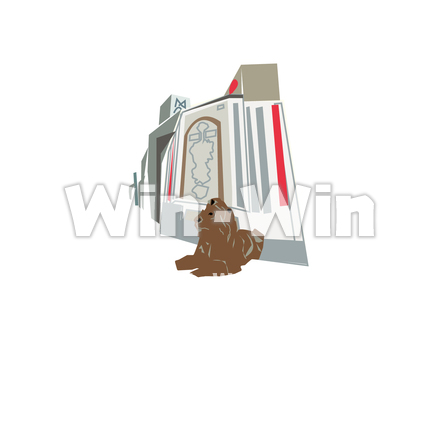 銀座　松坂屋のCG・イラスト素材 W-029898