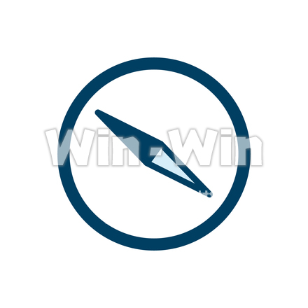 方位磁針のCG・イラスト素材 W-029986