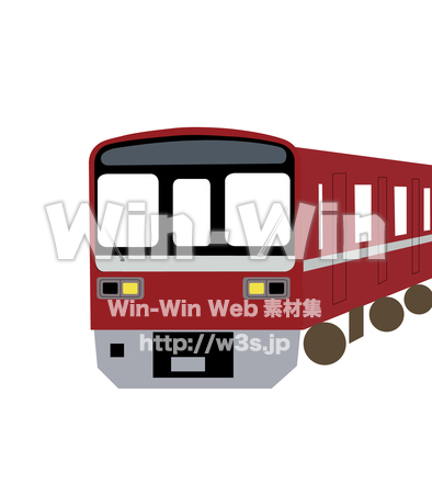 京急大師線のCG・イラスト素材 W-028560