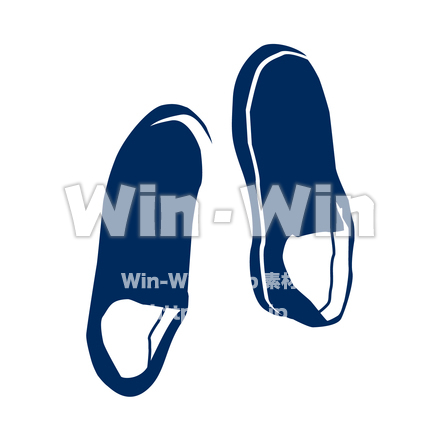 シューズのシルエット素材 W-028545