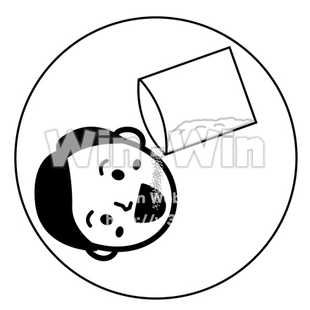 顆粒（お薬の顆粒マーク）のCG・イラスト素材 W-029848