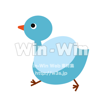 あひるのCG・イラスト素材 W-029330