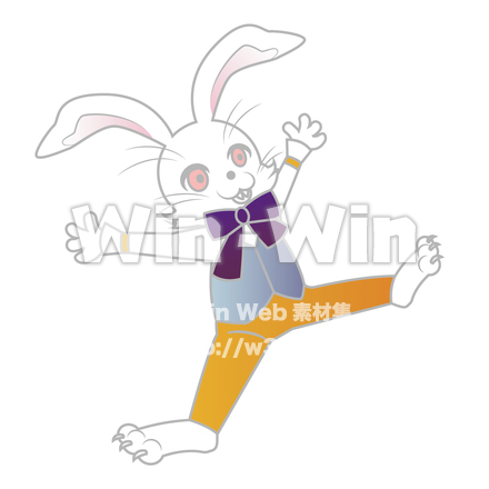 三月うさぎのCG・イラスト素材 W-028004