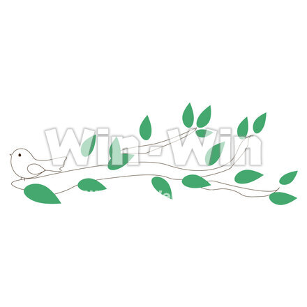 小鳥と木のCG・イラスト素材 W-029266