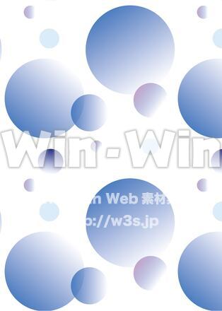 シャボン玉パターンスウォッチのCG・イラスト素材 W-028748