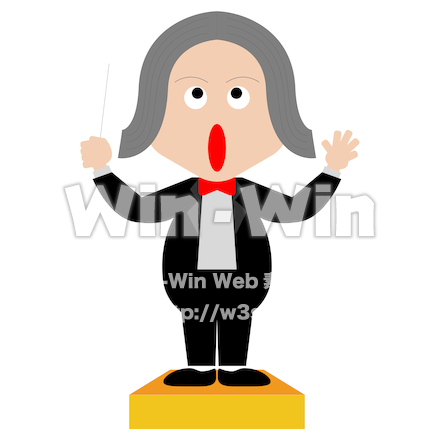 指揮者のCG・イラスト素材 W-029364