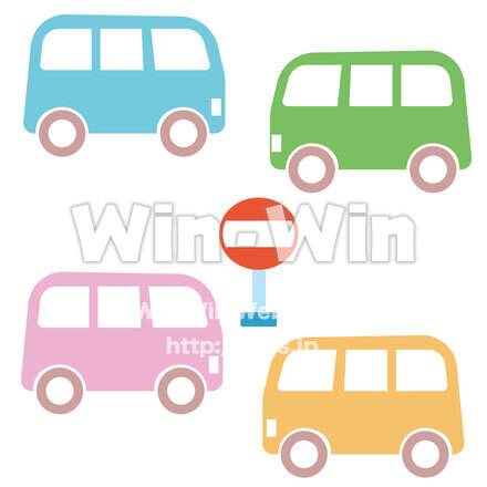 バスのCG・イラスト素材 W-029531