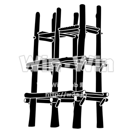 三内丸山遺跡のシルエット素材 W-028283