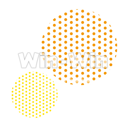 水玉のCG・イラスト素材 W-029917