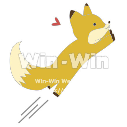 キツネのCG・イラスト素材 W-028042