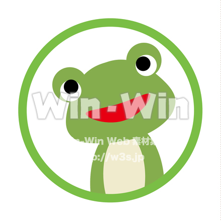 かえるのCG・イラスト素材 W-029181