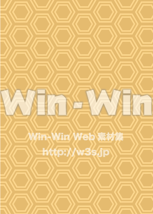 亀甲模様のCG・イラスト素材 W-029193