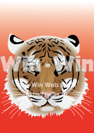 虎のCG・イラスト素材 W-028448
