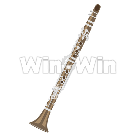 クラリネットのCG・イラスト素材 W-029607