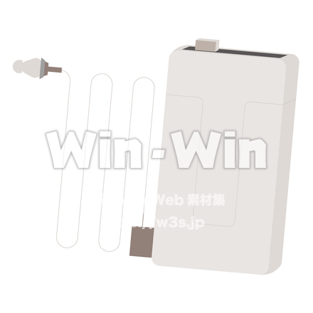 ループ受信機のCG・イラスト素材 W-029363