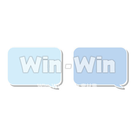 ふきだしのCG・イラスト素材 W-029349