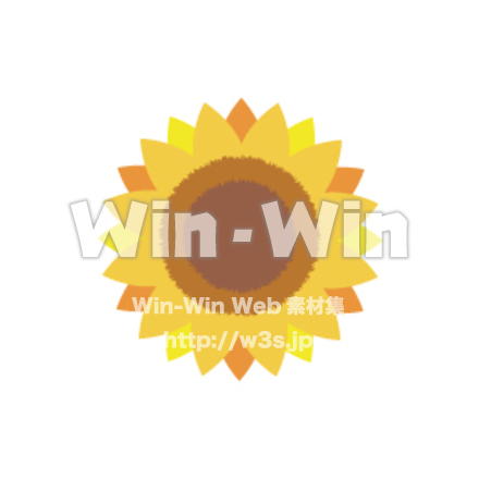 ひまわりのCG・イラスト素材 W-029880