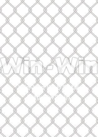 パターンスウォッチ(網フェンス)のCG・イラスト素材 W-029445
