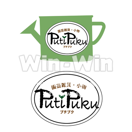 プチプクロゴのCG・イラスト素材 W-029523