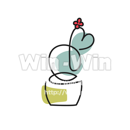 サボテンのCG・イラスト素材 W-028882