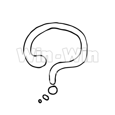 疑問のシルエット素材 W-028360