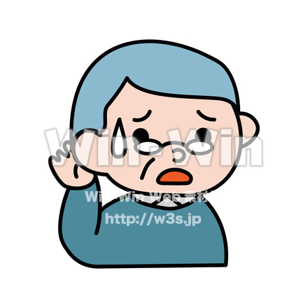 おじいちゃんのCG・イラスト素材 W-029982