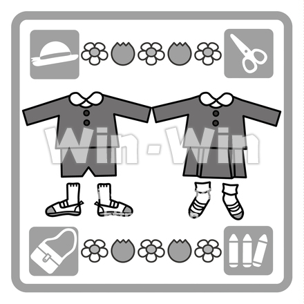 幼稚園のCG・イラスト素材 W-029551