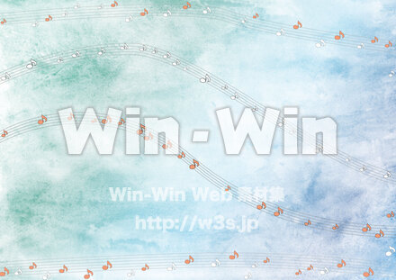 音楽の背景のCG・イラスト素材 W-028436