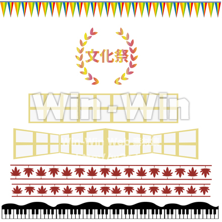 帯いろいろのCG・イラスト素材 W-029109