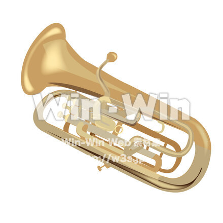 ユーフォニアムのCG・イラスト素材 W-028734