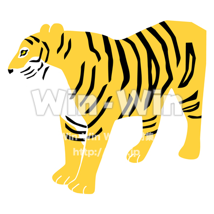 寅のCG・イラスト素材 W-028702