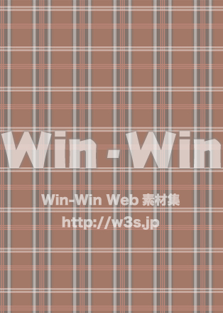 チェック柄（ブラウン）のCG・イラスト素材 W-029508