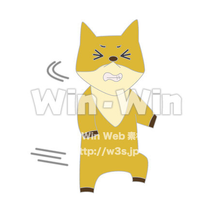 キツネのCG・イラスト素材 W-028043