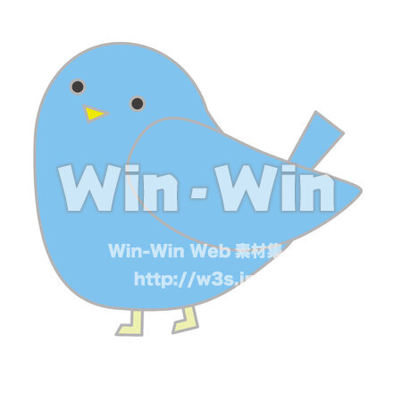 あおいとりのCG・イラスト素材 W-028038