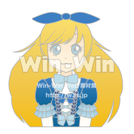 アリスのCG・イラスト素材 W-028005