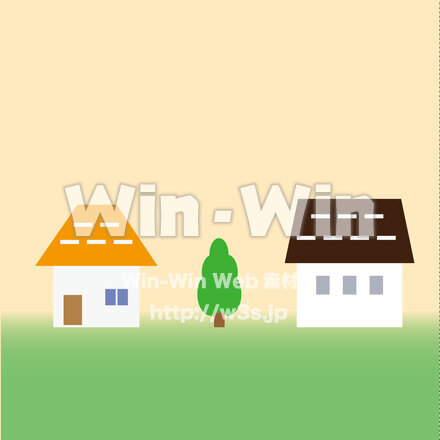 家のCG・イラスト素材 W-029773
