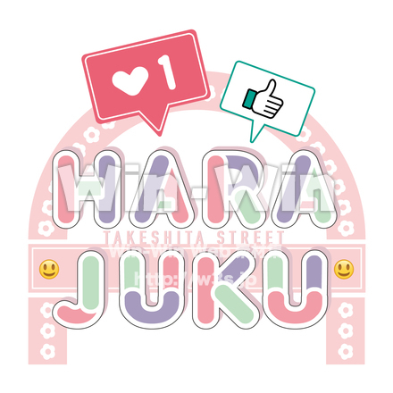 原宿のCG・イラスト素材 W-028072