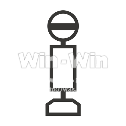 バス停のCG・イラスト素材 W-028027