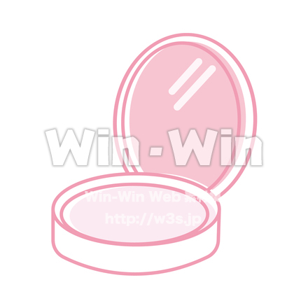 ファンデーションのCG・イラスト素材 W-029481