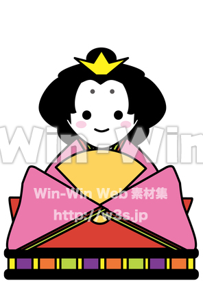 めびなのCG・イラスト素材 W-029713