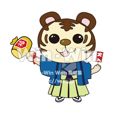 寅のCG・イラスト素材 W-028602