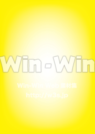 黄色の背景のCG・イラスト素材 W-029874