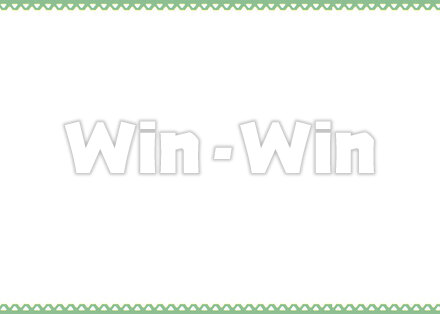 緑のふちのCG・イラスト素材 W-028165