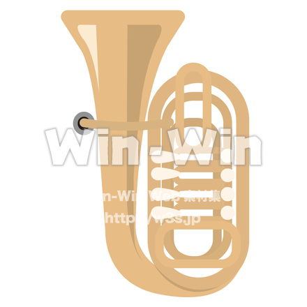 チューバのCG・イラスト素材 W-029608