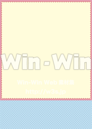 cuteな背景のCG・イラスト素材 W-029933